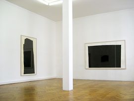 Ausstellung Richard Serra 2008 in den Räumen der Galerie Schwarz in Greifswald